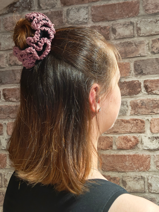 Chouchou pour cheveux base noire