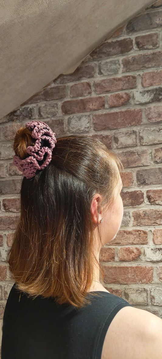 Chouchou pour cheveux base noire